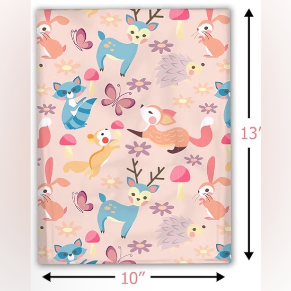 Other - Charming Animal Print 10X13 polys (15)